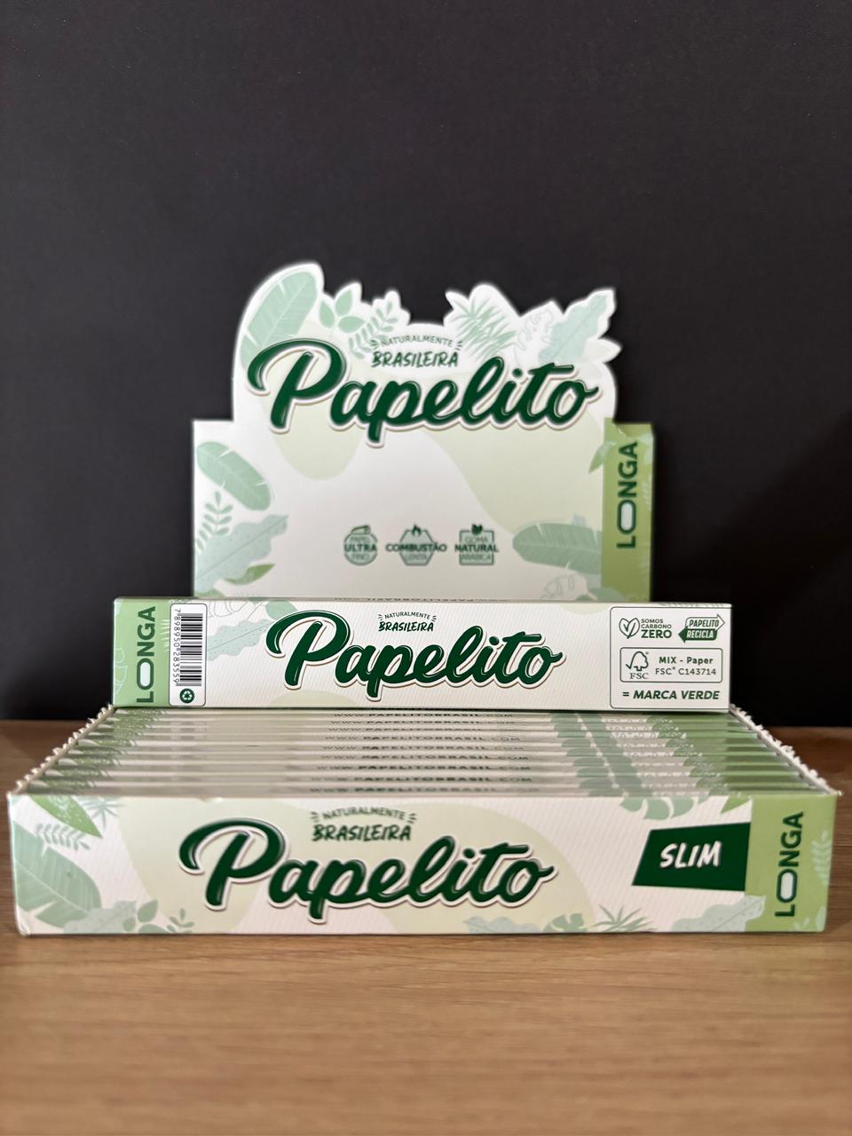 Seda Papelito longa slim branca