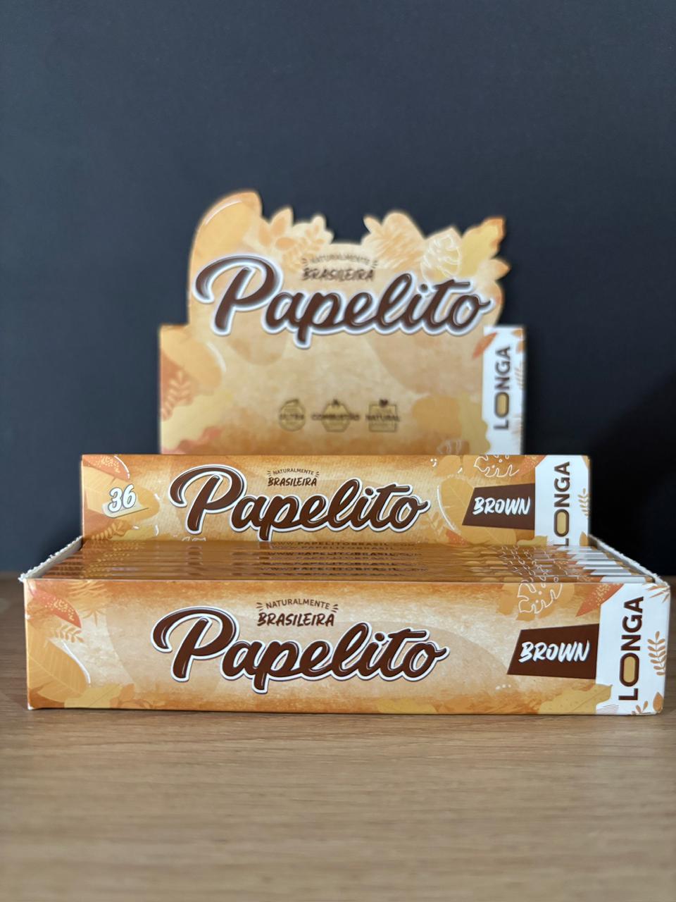 Seda Papelito longa Brown 